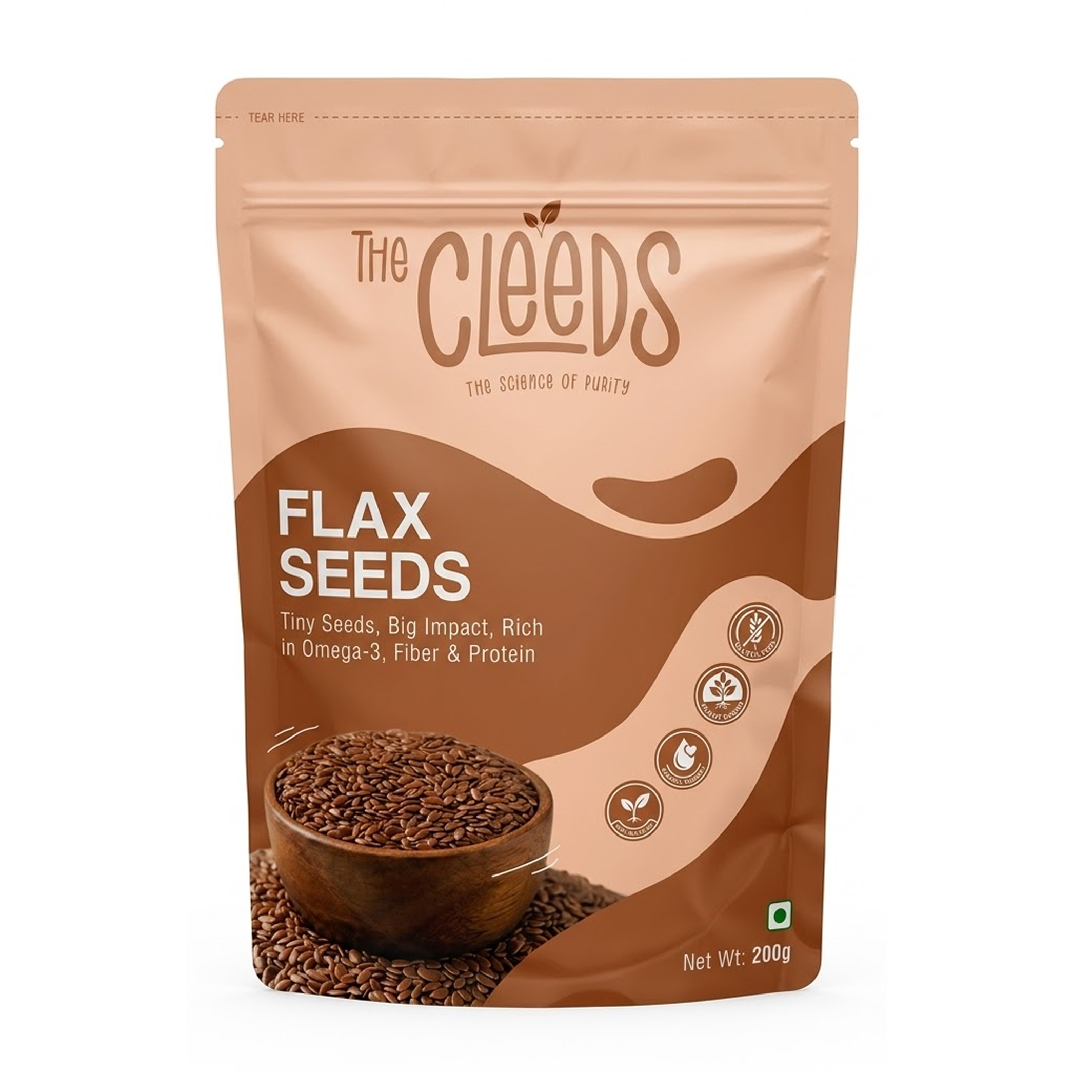Organic Flax Seeds Pack